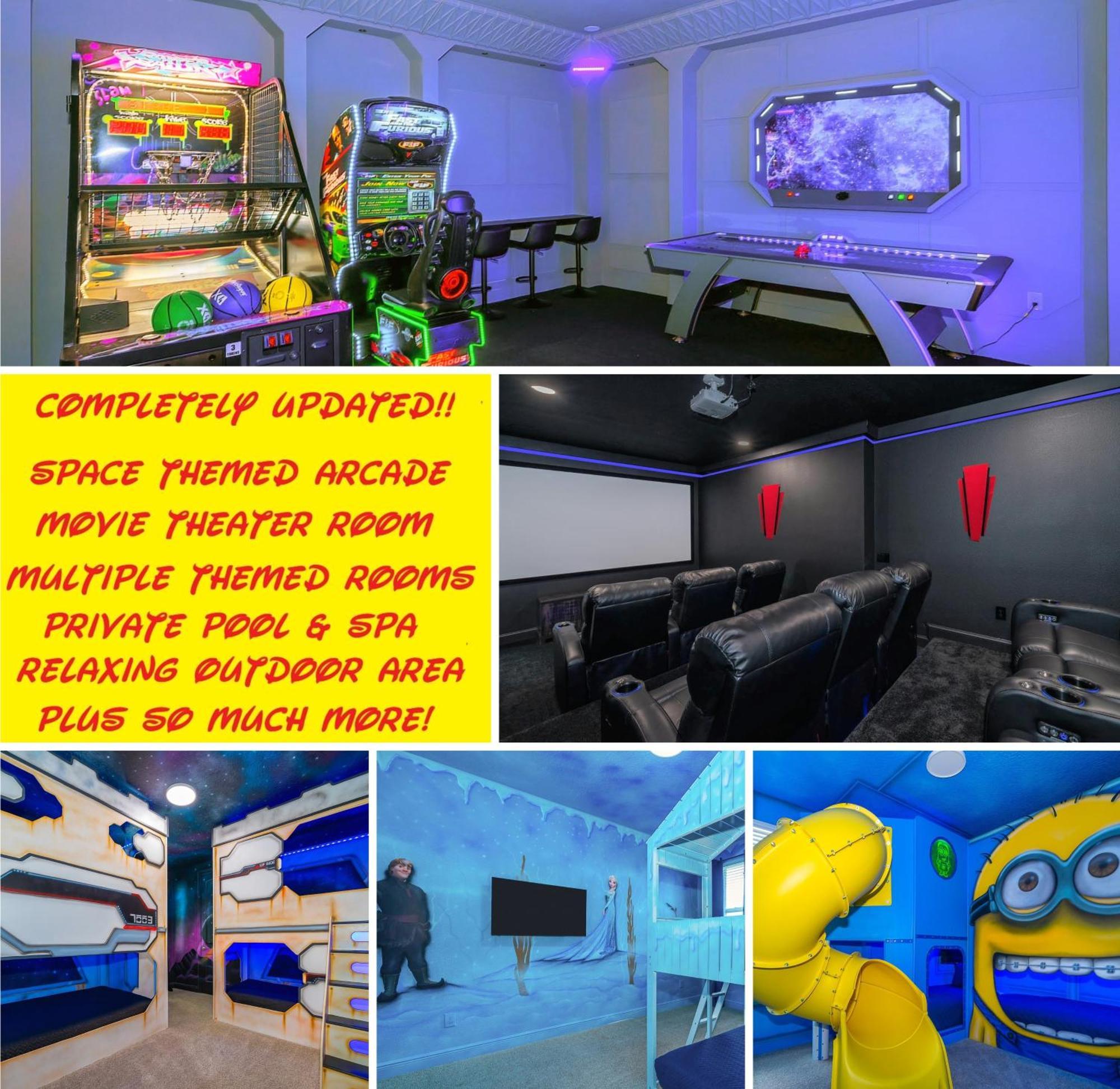 Epic Family Fun! Games & Theme Room, Pool - Encore Resort, Near Disney Orlando Exteriér fotografie